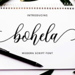 Bohela Font Poster 8