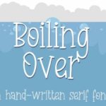Boiling Duo Font Poster 1