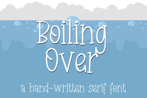 Boiling Duo Font Poster 1
