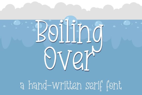Boiling Duo Font Poster 1