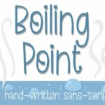 Boiling Duo Font Poster 10