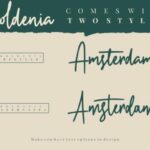 Boldenia Font Poster 5