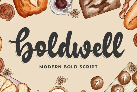 Boldwell Font Boldwell Font Poster 1