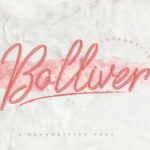 Bolliver Font Poster 2