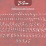 Bolliver Font Poster 7