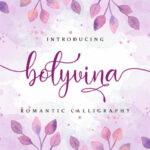 Bolyvina Font Poster 1