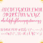 Bolyvina Font Poster 9