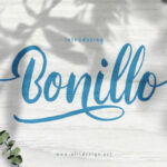 Bonillo Font Poster 1