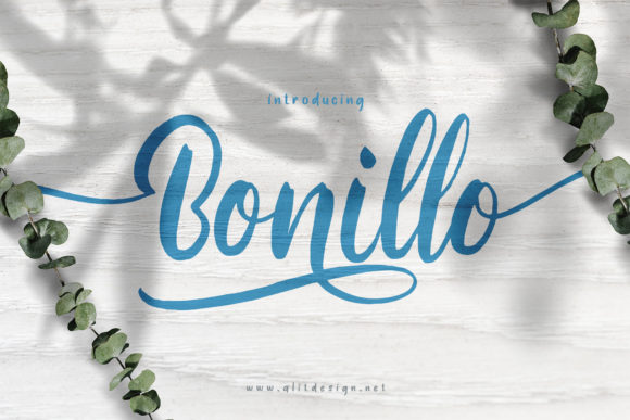 Bonillo Font Poster 1