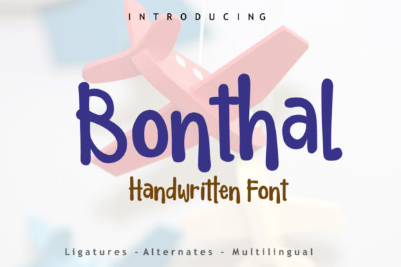 Bonthal Font Poster 1
