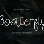 Bootterfly Font Poster 1