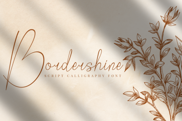 Bordershine Font