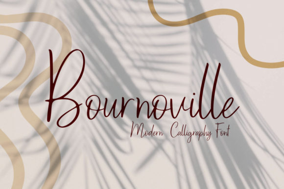 Bournoville Font