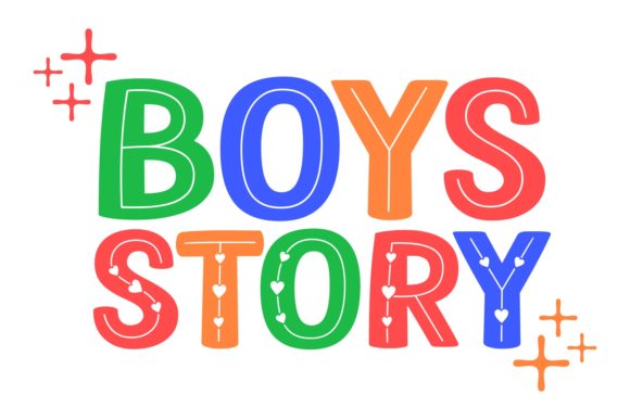 Boys Story Font Poster 1