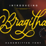 Bragitha Font Poster 1