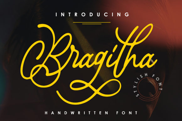 Bragitha Font Poster 1