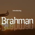 Brahman Font Poster 1