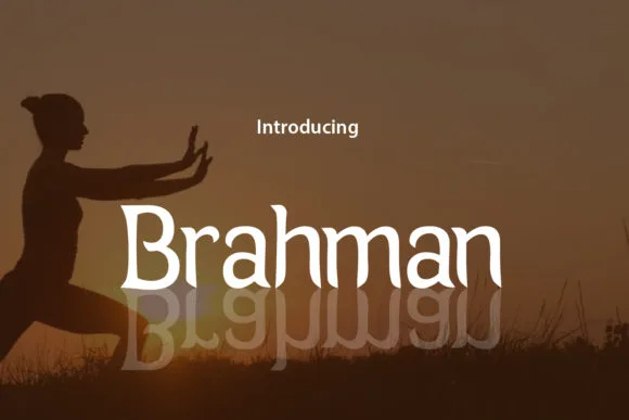 Brahman Font Brahman Font Poster 1