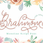 Brahmone Font Poster 1
