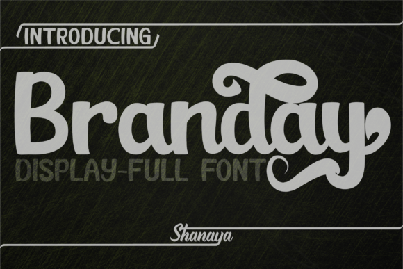 Branday Font Poster 1