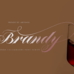 Brandy Font Poster 1