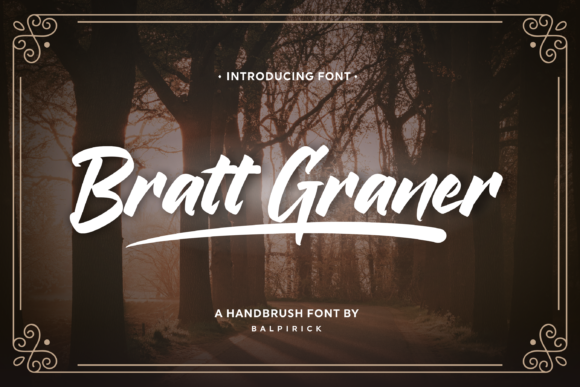 Bratt Graner Font