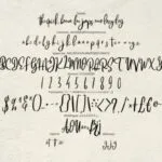 Brattsoon Font Poster 6