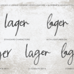 Brauhaus Font Poster 4