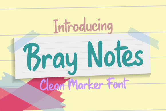 Bray Notes Font