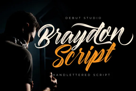 Braydon Font Braydon Font Poster 1