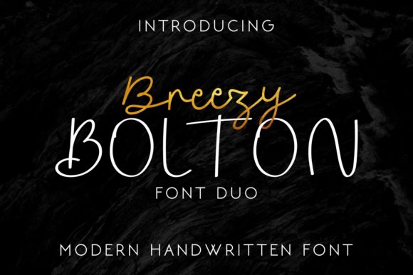 Breezy Bolton Font