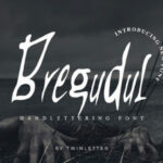 Bregudul Font Poster 1