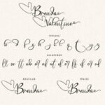 Brenda Valentine Font Poster 10