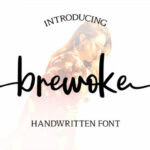 Brewoke Font Poster 1