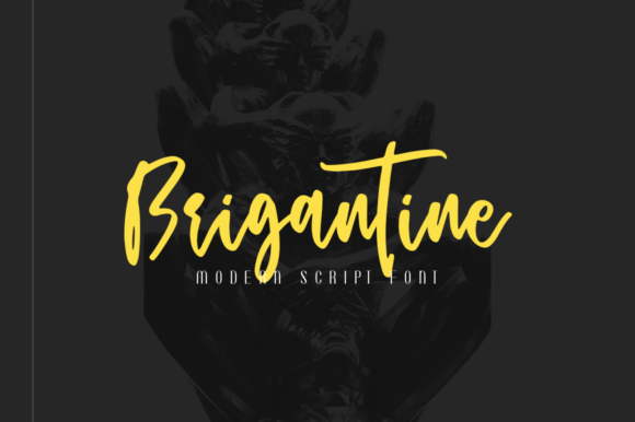 Brigantine Font Poster 1