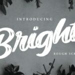 Bright Font Poster 1