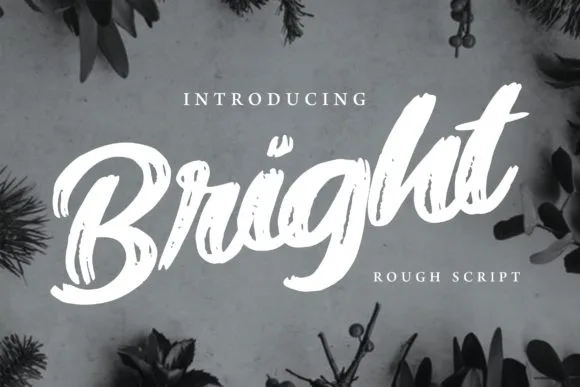 Bright Font Bright Font Poster 1