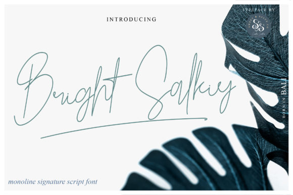 Bright Salkiy Font Poster 1