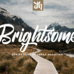 Brightsome Font Poster 1