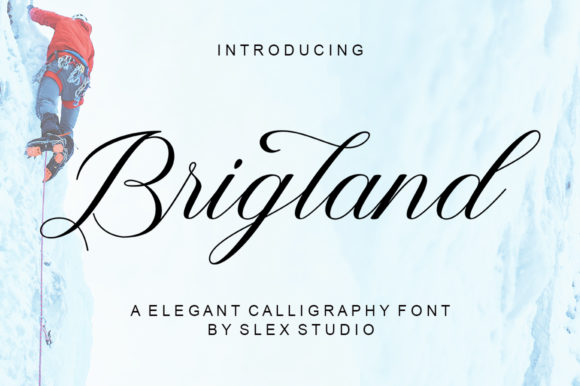 Brigland Font Poster 1