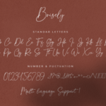 Brisely Font Poster 7