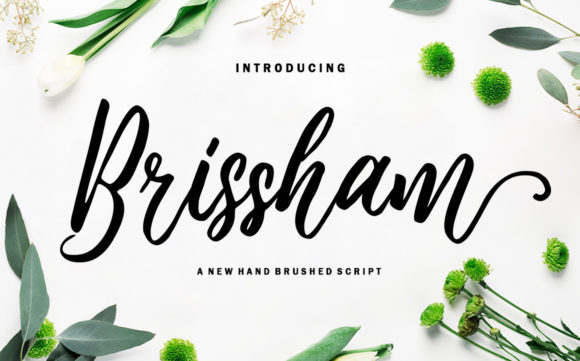 Brissham Font Poster 1