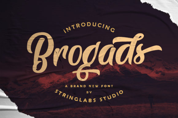 Brogads Font