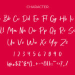 Brondong Font Poster 3