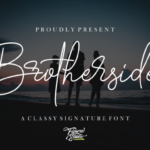 Brotherside Font Poster 1