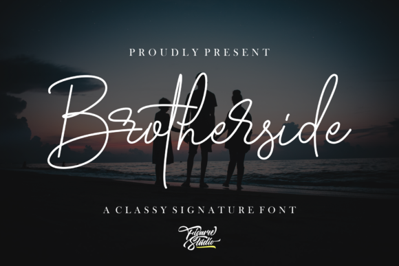 Brotherside Font Poster 1