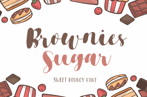 Brownies Sugar Font