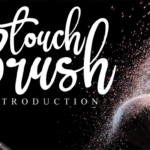 Brush Touch Font Poster 1