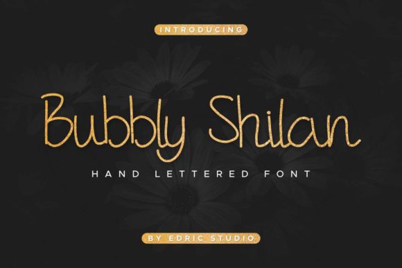 Bubbly Shilan Font Poster 1