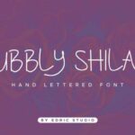 Bubbly Shilan Font Poster 2